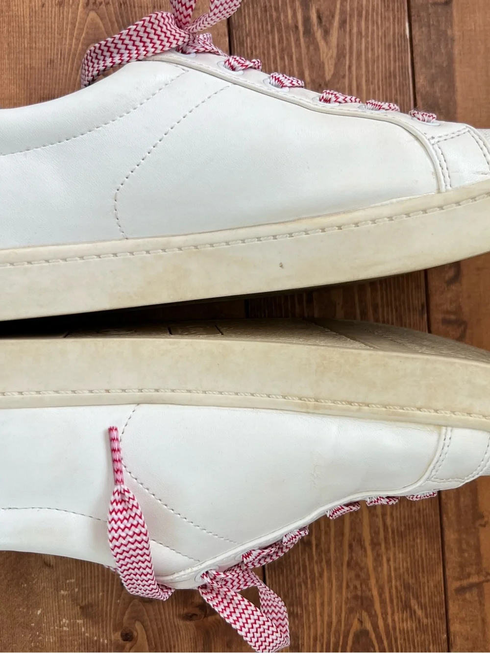 Circus by Sam Edelman White Sneakers Rainbow Beaded Heel Women’s 8